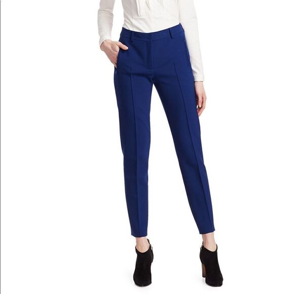 AKRIS PUNTO Fabia Tapered Jersey Pants Trousers Size 10 - Picture 1 of 16